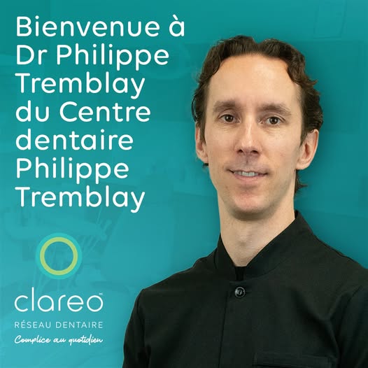 Dr Philippe Tremblay rejoint Clareo, Dr. Philippe Tremblay joins Clareo